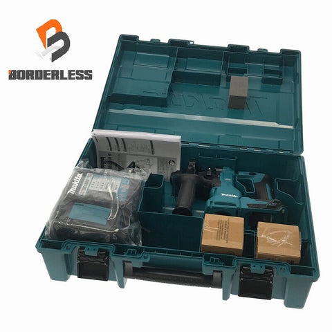 ☆未使用品☆makita マキタ 18V 18mm 充電式ハンマドリル HR183DRGX バッテリ2個(6.0Ah) 充電器 ケース付 ハンマードリル
