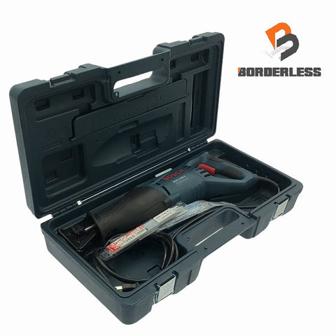 ☆美品☆BOSCH ボッシュ セーバーソー GSA1100E 替刃＋ケース付 100V 50Hz/60Hz コード式 レシプロソー セーバソー - 0