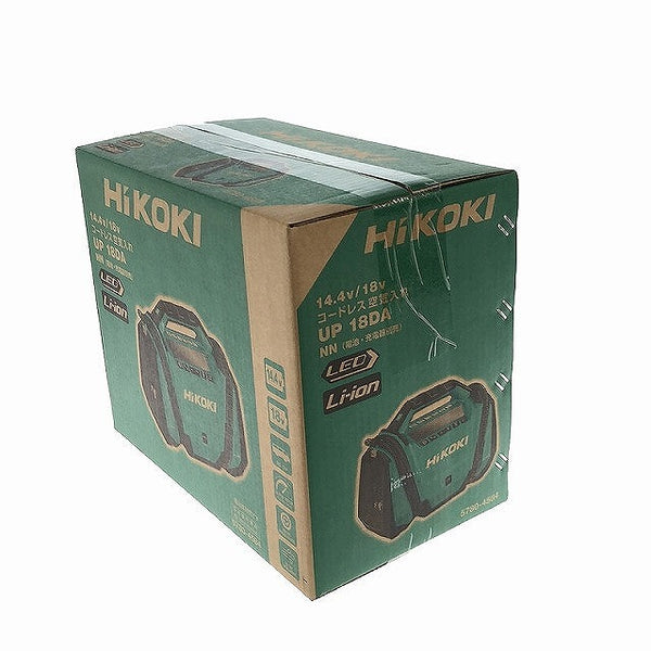 ☆未使用品☆HIKOKI ハイコーキ 14.4V/18V コードレス空気入れ UP18DA(NN) 本体のみ 充電式 最高圧力1,100kPa - 4