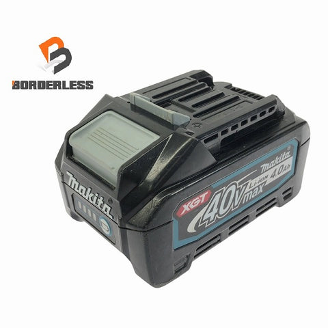☆比較的綺麗☆makita マキタ 40Vmax 4.0Ah 純正リチウムイオンバッテリー BL4040 高出力タイプ 電池 蓄電 LITHIUM-ION 雪マーク