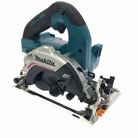 ☆美品☆makita マキタ 18V 125mm 充電式マルノコ HS474D 青 本体のみ コードレス 丸のこ 丸ノコ 丸鋸 木工用 切断機 - 0