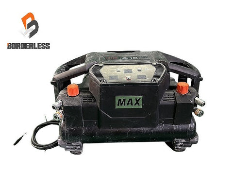 ☆中古品☆ MAX マックス 高圧専用 スーパーエアコンプレッサー AK-HH1310E 黒/ブラック