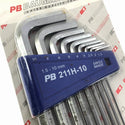 ☆未使用品4セット☆ロング六角棒レンチセット8本入×1セット 211H-10 ボール付 8本×3セット 212LH-8 ホルダー付 六角レンチ - 8