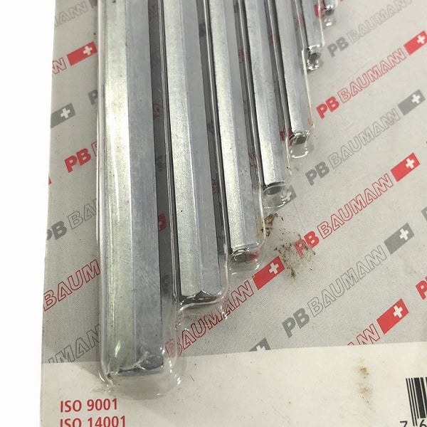 ☆未使用品4セット☆ロング六角棒レンチセット8本入×1セット 211H-10 ボール付 8本×3セット 212LH-8 ホルダー付 六角レンチ - 9