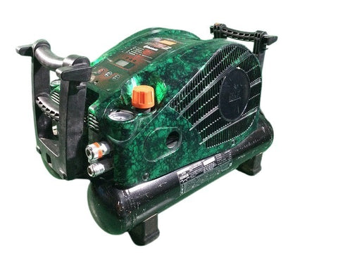 ☆比較的綺麗☆【限定色♪】MAX マックス 100V 11L 高圧スーパーエアコンプレッサ AK-HH1270E3/AK-HH1270E�V ガイアフォレスト - 0