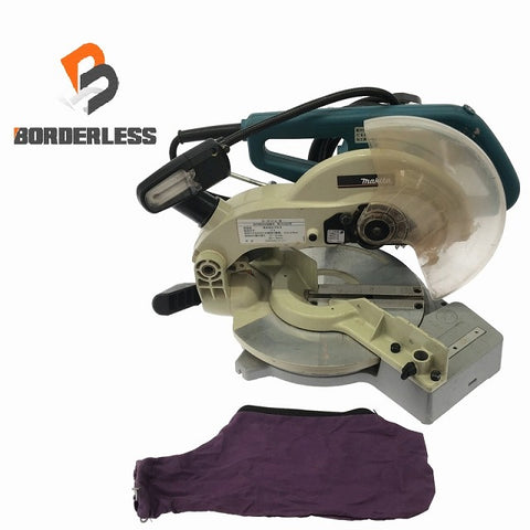 ☆中古品☆makita マキタ 100V 216mm 卓上マルノコ LS0840F 卓上丸鋸 卓上丸ノコ 卓上丸のこ ※集じん袋は別売モデル