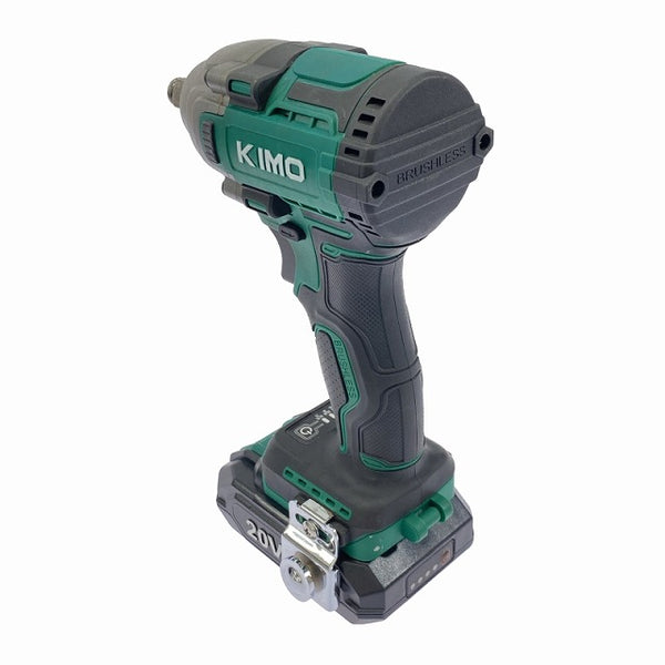 ☆美品☆KIMO 電動インパクトレンチ QM-3609 バッテリー(20V 2.0Ah) 充電器付き LED タイヤ 交換 修理 車 ツール - 5