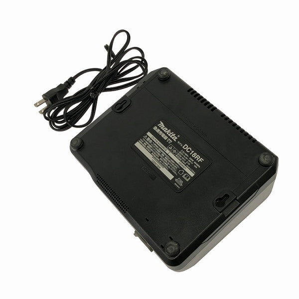 ☆中古品 3点セット☆makita マキタ 14.4V 6.0Ah 純正リチウムイオンバッテリー BL1460B 2個 充電器 DC18RF付 - 4
