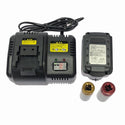☆極美品☆EARTH MAN アースマン 充電式インパクトレンチ IW-180LiB バッテリー1個(18V 3.0Ah) 充電器 ケース付 コードレス - 10