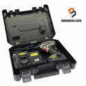 ☆極美品☆EARTH MAN アースマン 充電式インパクトレンチ IW-180LiB バッテリー1個(18V 3.0Ah) 充電器 ケース付 コードレス - 2