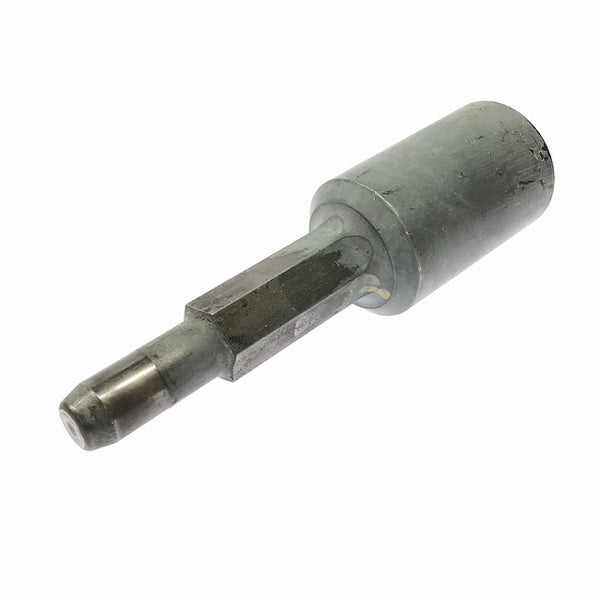 ☆中古品☆くい丸 電動ブレーカーキャップ くい打ち丸 ストレート穴 30mm 六角シャンク用 くい丸(Φ42.7/48.6/60.5)専用 - 2