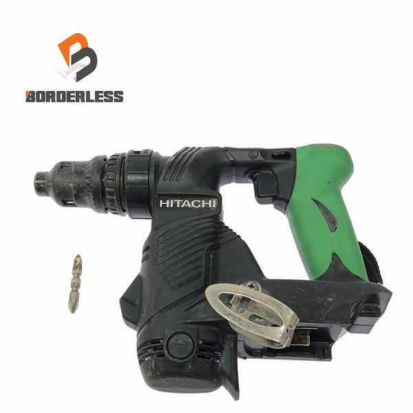 ☆中古品☆ HITACHI 日立工機 14.4V コードレスボード用ドライバ W14DSL(S)グリーン 本体のみ スクリュードライバー - 1