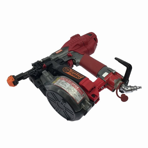 ☆中古品☆MAX マックス 41mm 高圧 ターボドライバー HV-R41G4-R マイスターレッド ケース付 エアビス打ち機 エアビス打機 - 2