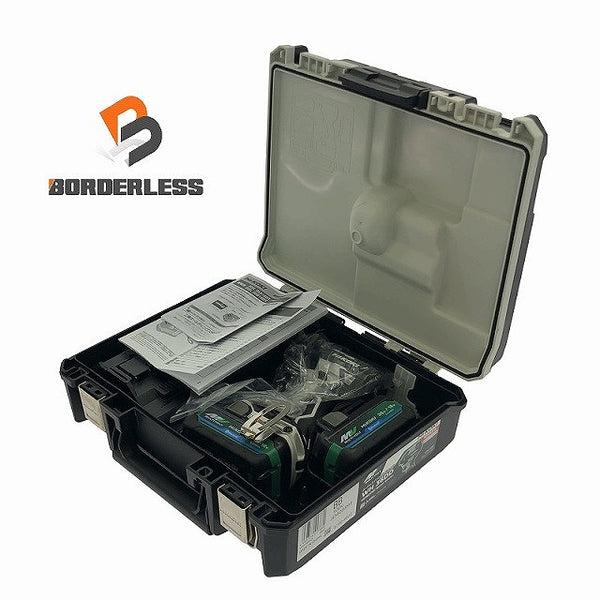 ☆未使用品 限定色☆HiKOKI ハイコーキ 36V コードレスインパクトドライバー WH36DD(2XHSZ)(FW) 白/フロスティホワイト フルセット - 1