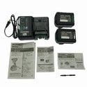 ☆未使用品 限定色☆HiKOKI ハイコーキ 36V コードレスインパクトドライバー WH36DD(2XHSZ)(FW) 白/フロスティホワイト フルセット - 10