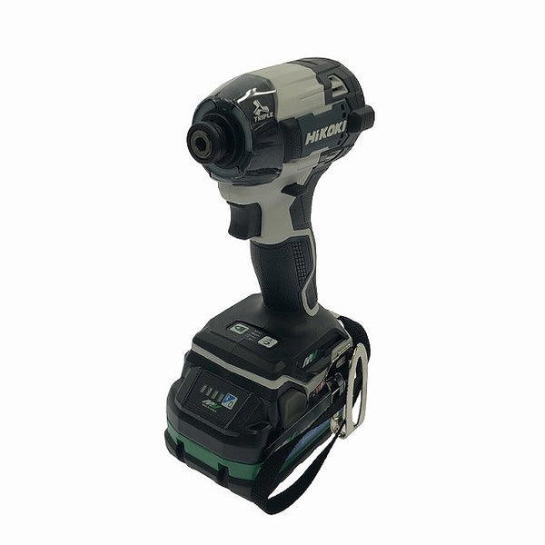 ☆未使用品 限定色☆HiKOKI ハイコーキ 36V コードレスインパクトドライバー WH36DD(2XHSZ)(FW) 白/フロスティホワイト フルセット - 3