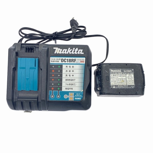 ☆中古品☆makita マキタ 18V 充電式インパクトドライバー TD173D イエロー バッテリ1個(18V 6.0Ah)充電器付 コードレス 締付け - 10