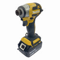 ☆中古品☆makita マキタ 18V 充電式インパクトドライバー TD173D イエロー バッテリ1個(18V 6.0Ah)充電器付 コードレス 締付け - 3