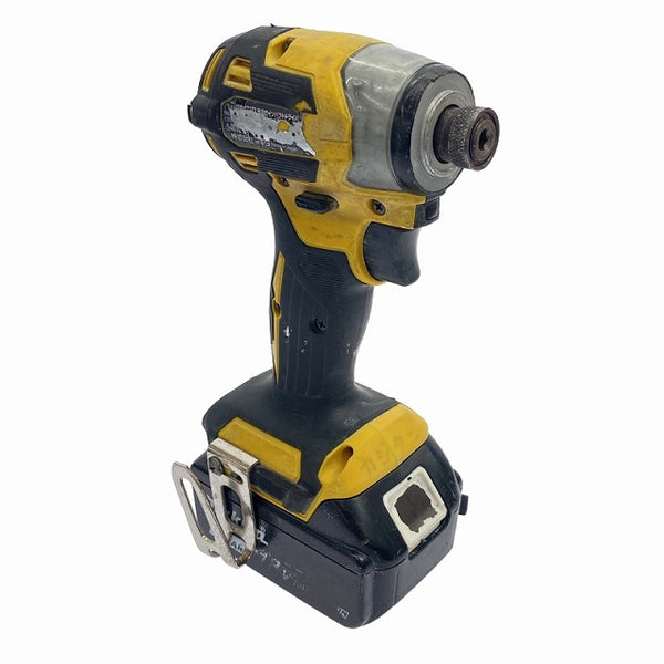 ☆中古品☆makita マキタ 18V 充電式インパクトドライバー TD173D イエロー バッテリ1個(18V 6.0Ah)充電器付 コードレス 締付け - 5