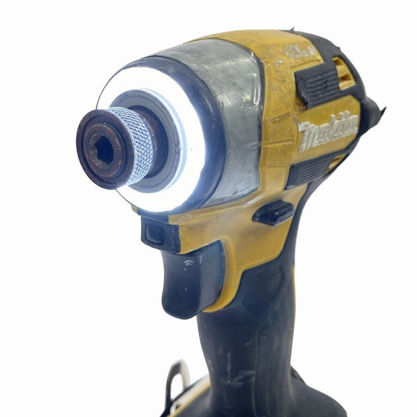 ☆中古品☆makita マキタ 18V 充電式インパクトドライバー TD173D イエロー バッテリ1個(18V 6.0Ah)充電器付 コードレス 締付け - 8
