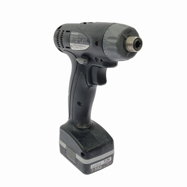 ☆中古品☆Panasonic パナソニック 7.2V 充電ドリルドライバー EZ7420LA2S-B バッテリ2個(1.5Ah)充電器付 ネジ締め 穴あけ DIY - 5