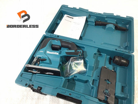 ☆未使用品☆makita マキタ 18V 充電式ジグソー JV184DZK 本体+ケース 替刃付き コードレス 電動ノコギリ 木工加工