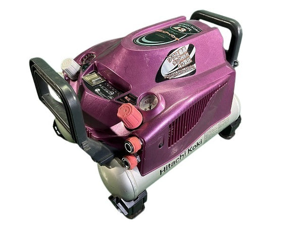 ☆中古品☆ HITACHI 日立工機 100V 常圧/高圧 エアーパンチ/AIR PUNCH EC1443Hエアコンプレッサー - 2