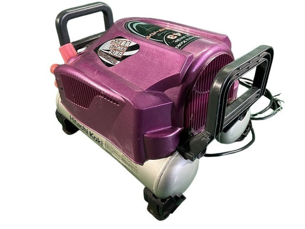 ☆中古品☆ HITACHI 日立工機 100V 常圧/高圧 エアーパンチ/AIR PUNCH EC1443Hエアコンプレッサー - 5