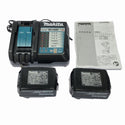 ☆中古美品☆makita マキタ 18V 充電式インパクトドライバー TD149DRFXB 黒/ブラック バッテリー2個(18V 3.0Ah)充電器+ケース - 10