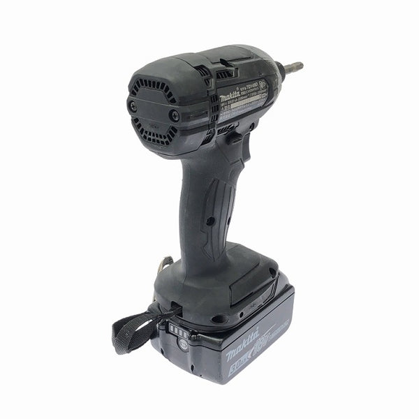 ☆中古美品☆makita マキタ 18V 充電式インパクトドライバー TD149DRFXB 黒/ブラック バッテリー2個(18V 3.0Ah)充電器+ケース - 6