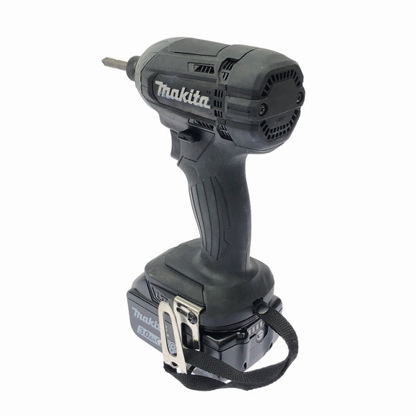 ☆中古美品☆makita マキタ 18V 充電式インパクトドライバー TD149DRFXB 黒/ブラック バッテリー2個(18V 3.0Ah)充電器+ケース - 7