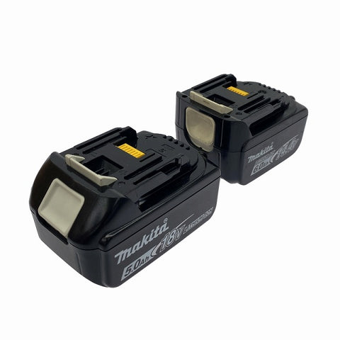 ☆比較的綺麗 2点☆makita マキタ 18V 5.0Ah リチウムイオンバッテリー BL1850B 14.4V6.0Ah BL1460B ※おまけ付き - 0