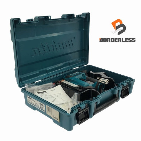 ☆中古美品☆makita マキタ 18V 35mm 充電式ピンタッカー PT353DZK ゴーグル 補修用ドライバ付 コードレス ピンネイラ ピン釘打機 - 0