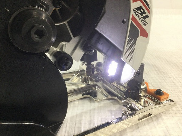 ☆未使用品☆makita マキタ 165mm 充電式マルノコ HS631DRGXS バッテリ2個(18V6.0Ah) 充電器 ケース付き - 7