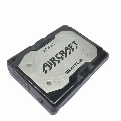 ☆未使用品セット☆BURTLE バートル 24V エアークラフト専用バッテリー AC09 ファンユニット AC09-1 銀/シルバー 2025年モデル - 0