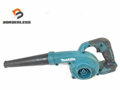 ☆中古品☆makita マキタ 18V 充電式ブロワー UB185D 本体＋ノズル付 コードレス バッテリー式 送風機 ブロアー129338
