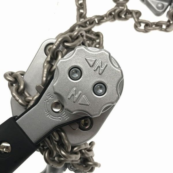 ☆未使用品2本セット☆☆KITO キトー レバーブロック LX形 LX005 荷重0.5ton/500kg 揚程1.2m レバーホイスト ガッチャ 荷締め機132500 - 6