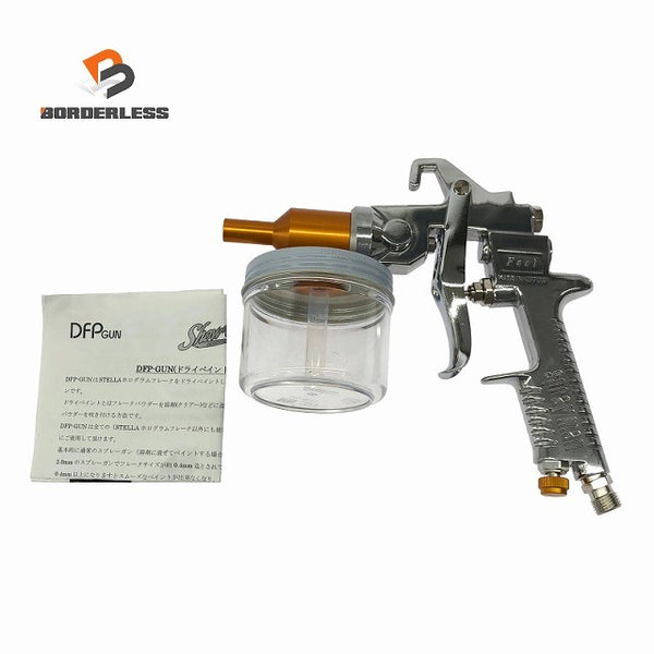 ☆極美品☆ DFP-GUN  DFPガン ドライペイント用スプレーガン MT-200 本体+パーツ spray/スプレーフレーク SHOWUP バスター127935 - 1