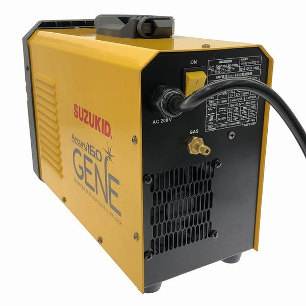 ☆未使用品☆ SUZUKID スズキッド 200V専用 ノンガス/ガス兼用半自動溶接機 SAYI-160G アーキュリー160ジェネ135069 - 5