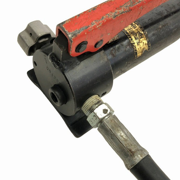 ☆中古品☆IZUMI イズミ 泉精器 油圧式パンチャー SH-10-1 油圧ポンプ ケース付 手動式 ノックアウトパンチャー133259 - 9