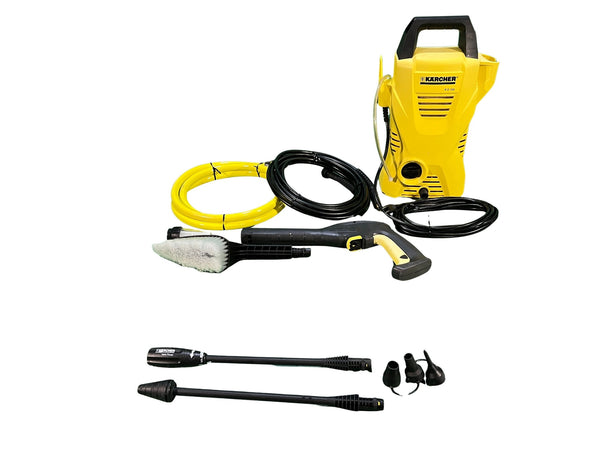 ☆中古品☆KARCHER ケルヒャー 100V 高圧洗浄機 K2.155 吐出ホース＋ガン＋ノズル付 コード式 洗車130602 - 8