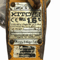 ☆中古品☆KITO キトー レバーブロック L5形 LB016 荷重1.6t/1.6トン 揚程1.5m レバーホイスト ガッチャ 荷締め133076 - 7