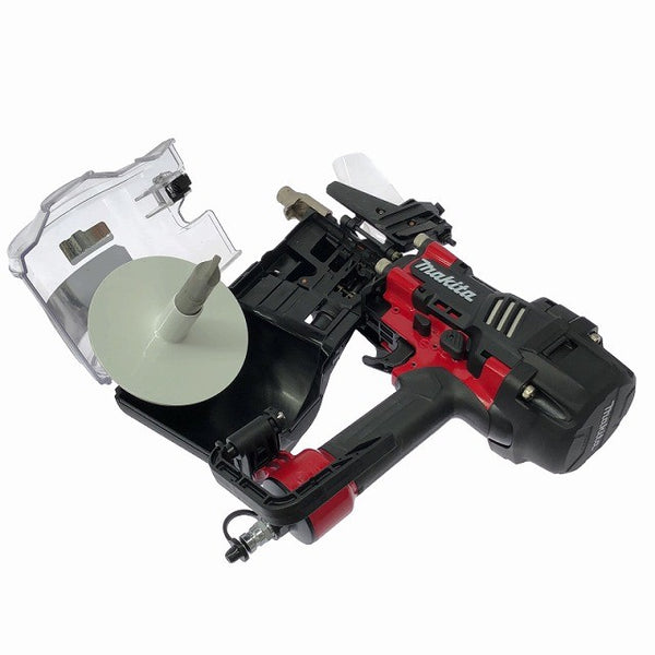 ☆未使用品☆makita マキタ 90mm 高圧 エア釘打機 AN936H 赤/レッド エア釘打ち機 コイルネイラ ロール釘打機 ロール釘打ち機128563 - 9