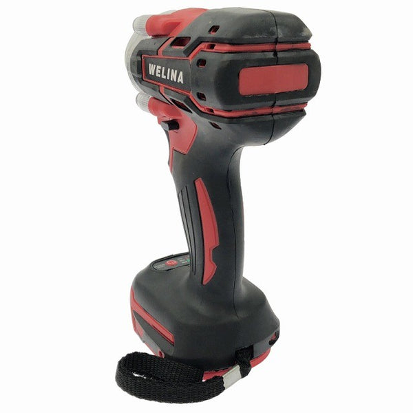 ☆美品☆WELINA 21V インパクトレンチ 本体+バッテリー2個+充電器+ケース アタッチメント付き 電動工具 締め付け129904 - 6