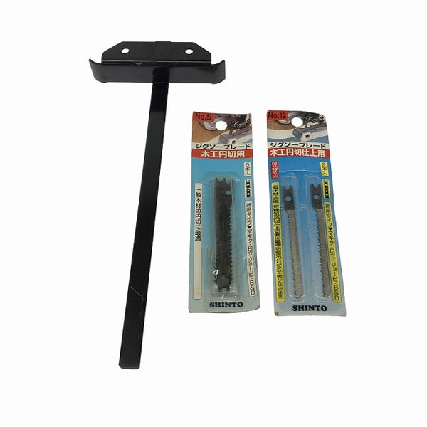 ☆中古品コメント必読☆makita マキタ 100V ジグソー JV0600K 本体+ケース ジグソーブレード 切断機 木工 DIY 日曜大工 - 10