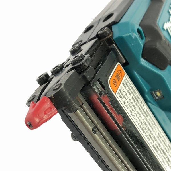 ☆中古美品☆makita マキタ 18V 35mm 充電式ピンタッカー PT353DZK 本体とケース コードレス ピンネイラ ピン釘打機137885 - 9