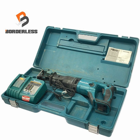 ☆中古品☆makita マキタ 14.4V 充電式レシプロソー JR141D 充電器 ケース付 コードレス セーバソー セーバーソー