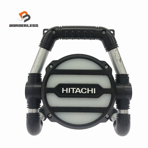 ☆中古品☆HITACHI 日立工機 14.4V/18V コードレスワークライト UB18DGL 本体のみ 充電式 投光器 作業ライト 現場ライト135724