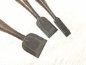 ☆中古品☆瓢箪 ひょうたん印 追い入れ鑿 9本セット 1分/3mm～1寸6分/48mm 追入れ鑿 叩き鑿 ノミ のみ 大工道具 木材加工111144 - 7