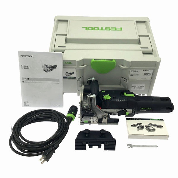 ☆未使用品☆FESTOOL 万能ジョイントシステム DOMINO ドミノ DF500 RQ-Plus ジョイントカッター 内装 木工接合138164 - 3